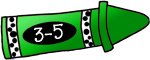 green crayon with 3-5 linked to grades 3 through 5 resources 