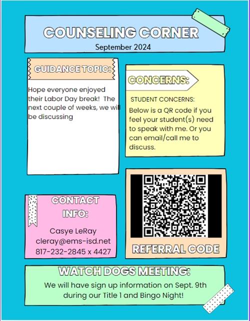 Counselor Newsletter