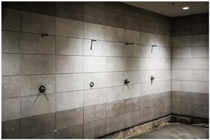Boswell Shower in Field House