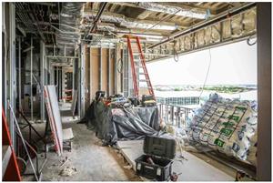 Boswell High School inside pressbox