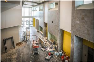 Inside construction
