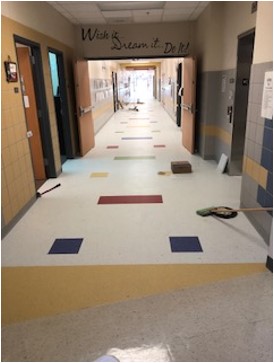 Comanche Springs Elementary Flooring 