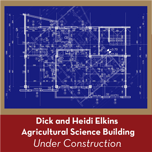 Dick and Heidi Elkins Ag Building Under Construction
